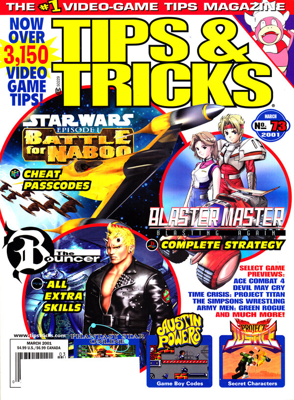 Tips & Tricks Issue 073 (March 2001) cover